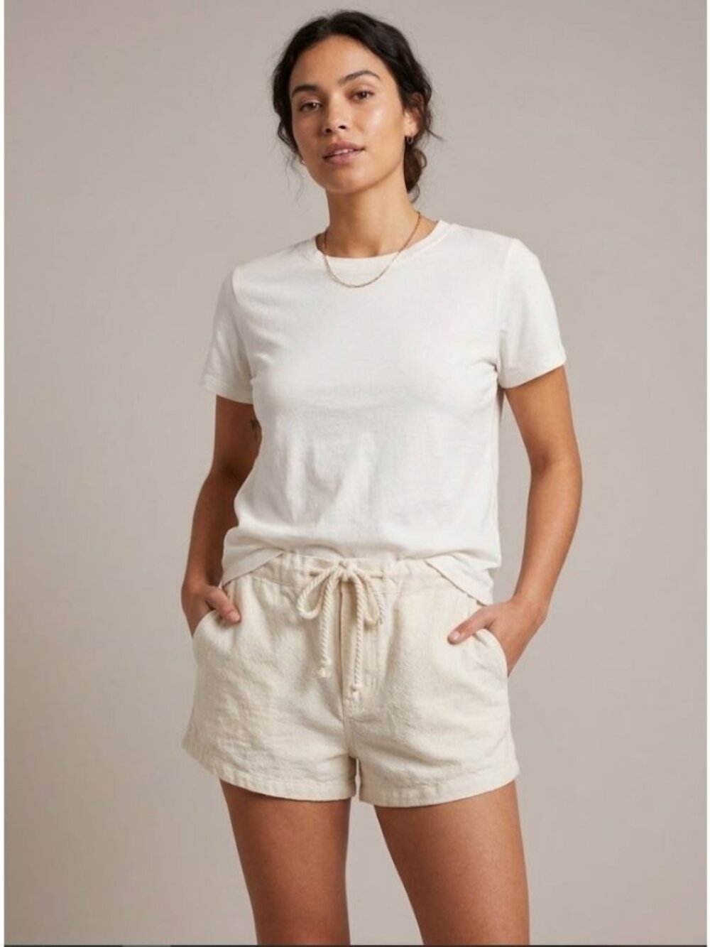 O'Neill Linen Cotton Beach shorts M Cream
